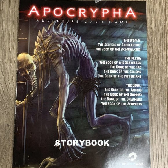 APOCRYPHA ADVENTURE Card Game Box One: The World - Lonesharkgames 2017-open Box - Picture 5 of 16